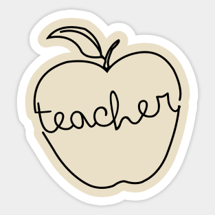 teacher Sticker